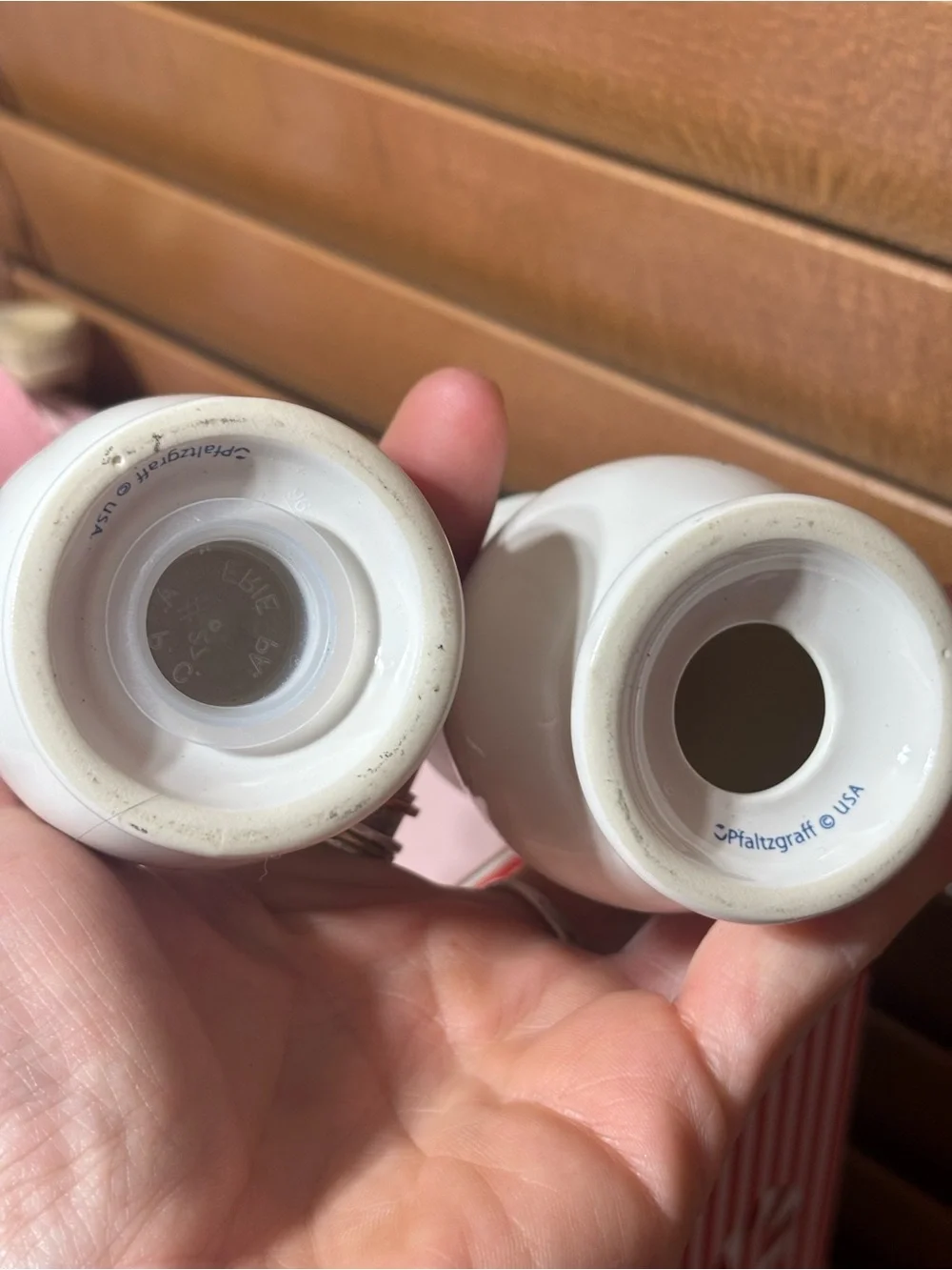 Pfaltzgraff Salt and Pepper Shakers